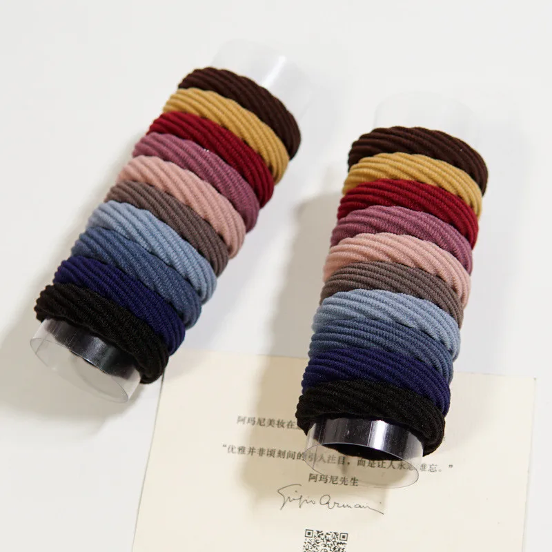 20 шт. Женская эластичная веревка для волос средней толщины| |