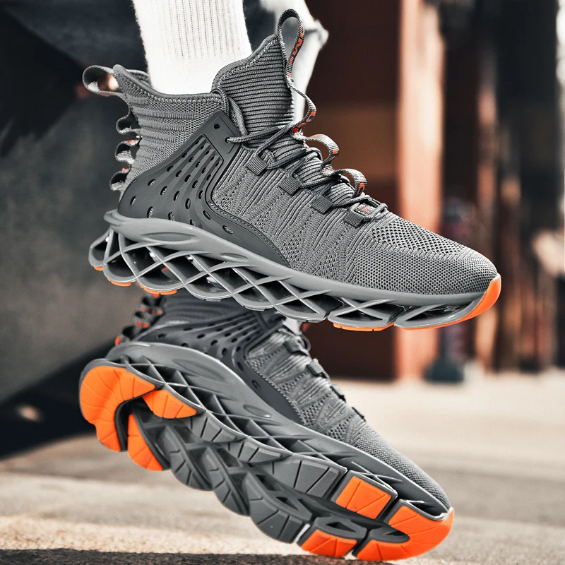 

Men's Running Shoes Breathable Men's Outdoor Sneakers Adult Non-slip Comfortable Mesh Sneakers Soft Jogging Tennis Sapatos