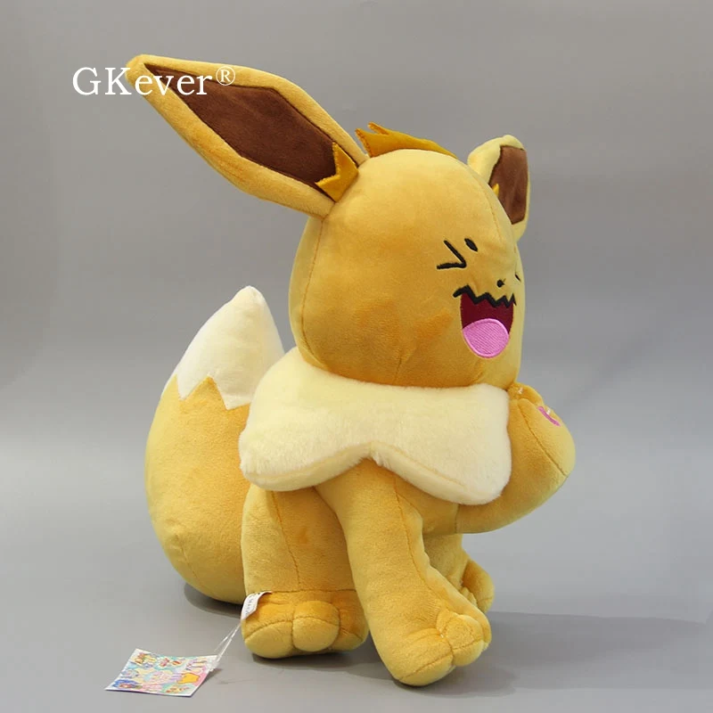 40 см Eevee плюшевые игрушки аниме Brinquedos Eevee милые мягкие куклы большого размера Eevee мягкие игрушки для детей подарок на день рождения