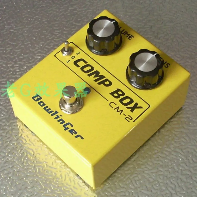 

COMP BOX Compression Effector Electric Guitar Pedal Manual Effects