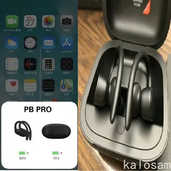

TWS PB Pro Wireless Bluetooth Earphone Gaming Headset Sports Earbuds Beatting Headphones with Power Charging Box PK Clone 1:1