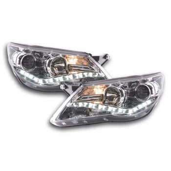 

FKFSVW12037luce daytime running headlights Daylight VW Tiguan year construction 07-11 Chrome