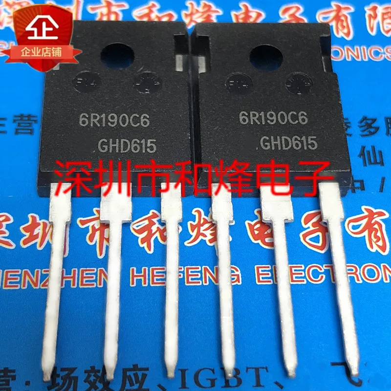 5 шт. 6R190C6 IPW60R190C6 TO 247 650 в 20A 100% новый и оригинальный|Интегральные схемы| |