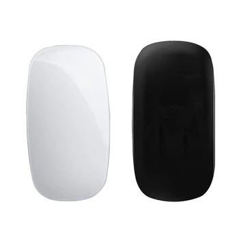 

2Pcs Wireless Mouse Magic Ultra-Thin Curved Press Mouse Ergonomic Optical Usb Computer Ultra-Thin Bluetooth 3.0 Mouse for Apple