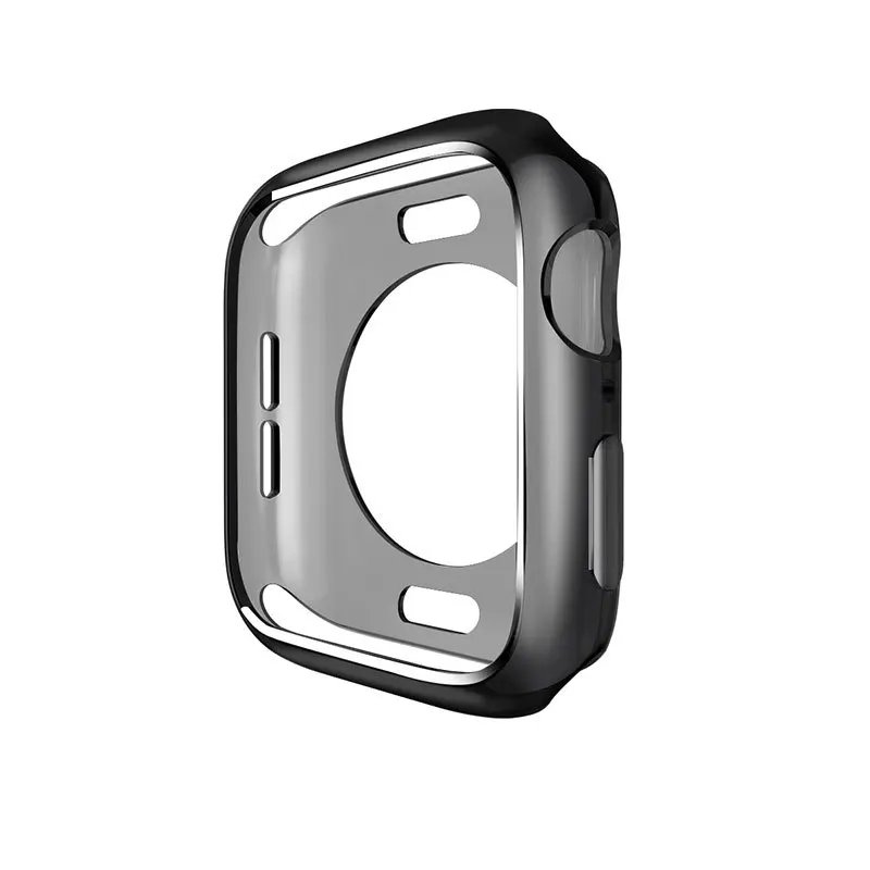ТПУ чехол для часов Apple Watch 42 мм 38 Мягкая Силиконовая защита экрана iwatch серии 3 2 1