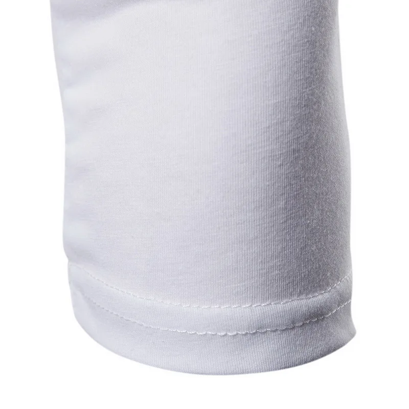 HEFLASHOR Men's Polo Shirt Christmas Tree Old Men Socks Print Slim Fit Tops Male Spring Autumn Polo Shirt Long Sleeve