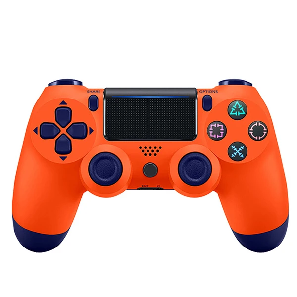 Tangerine Беспроводной Bluetooth Джойстик для PS4 контроллеры геймпады подходят консоли для Playstation 4 геймпад Dualshock 4 контроллер для PS3 - Цвет: Tangerine