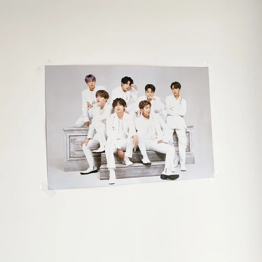 Bangtanboys стена фото портретный плакат висячая картина периферия же пункт