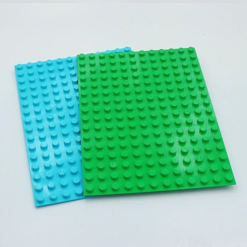 12x16 точек большой размер Diy строительные блоки опорные пластины аксессуары