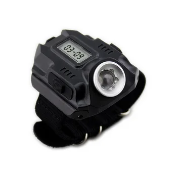 

by dhl 100pcs useful Watch Flash Light Led watch LED Wristlight Rechargeable Lamps Lantern Waterproof Wrist Lighting Torch