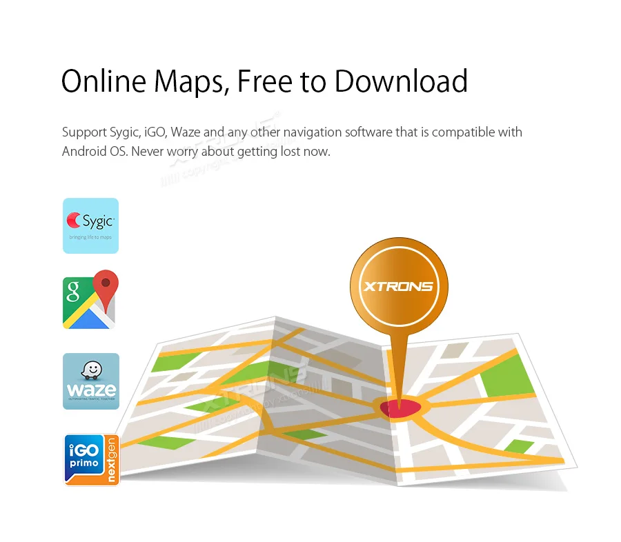 Discount XTRONS Universal 7" Head Unit Android 9.0 Car Multimedia Player Radio Stereos 1080p Video Steering wheel GPS RCA OBD NO DVD 13