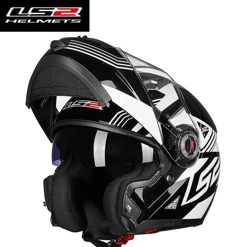 LS2 FF370 флип Pp мотоциклетный шлем с внутренним солнечным щитом capacete ls2 Authority модульный Мужской Женский шлем Casco Moto - Цвет: 24