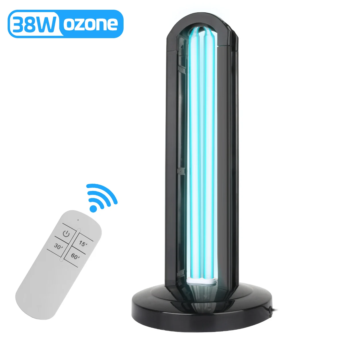 

38W UV Germicidal Lamp LED Ultraviolet Tube Bulb Disinfection Bactericidal Lamp Ozone Sterilizer Mites Lights 110V/220V