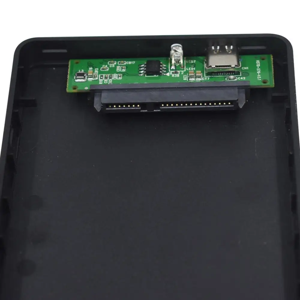 2,5 дюймовый корпус жесткого диска USB 3,0 SATA HDD Box HDD/SSD жесткий диск Тип C внешний корпус для жесткого диска 40AUG7