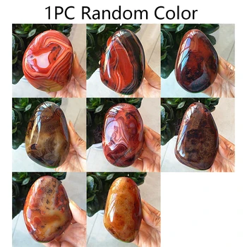 

Polished Worry Stones Crystal Healing Irregular Agate Stones Carved Natural