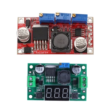 

2 Pcs Accessories: 1 Pcs LM2596 Down-Going Power Supply Module & 1 Pcs Converter Buck Step Down Regulator Power Module