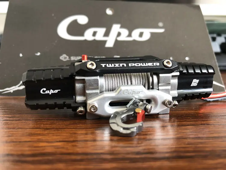 Capo C2 MASTER двойное питание, дистанционное управление Лебедка для capo JKMAX capo Sixer suzuki samurai ACE1 TRX4