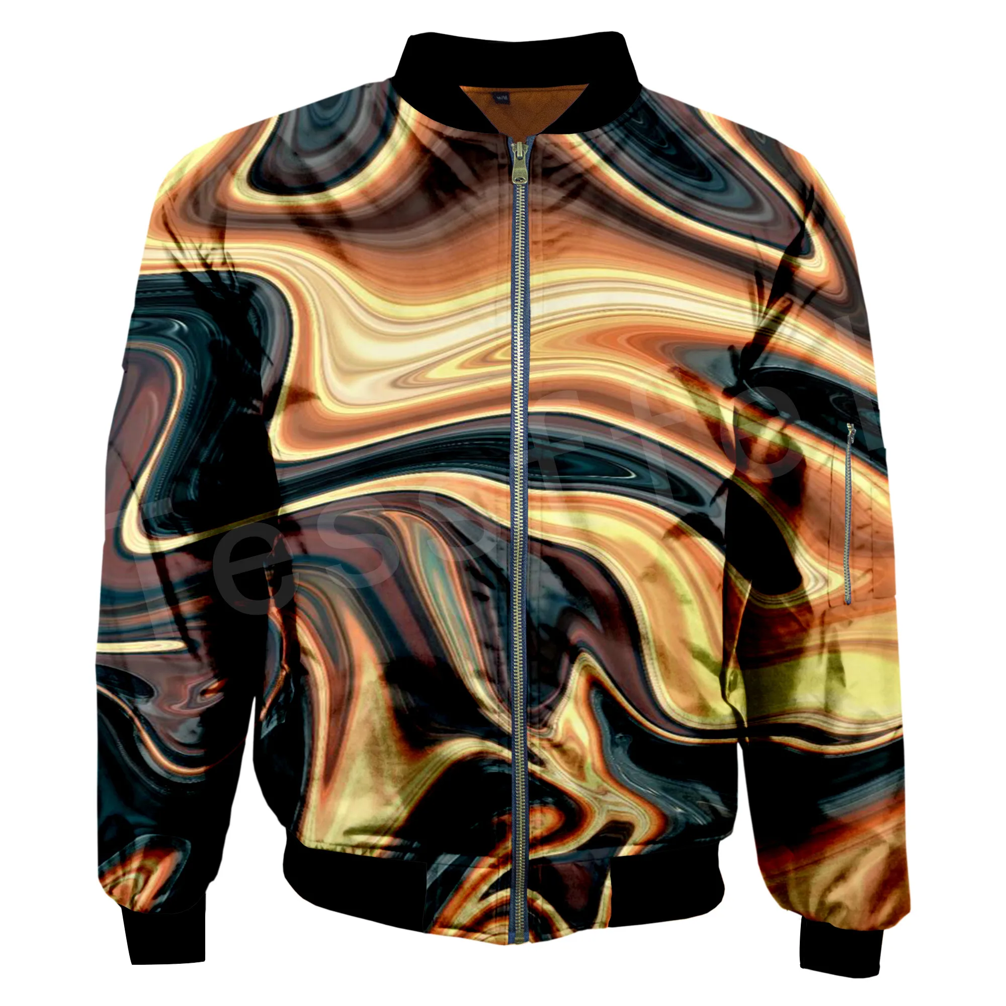 Tessffel New Fashion Harajuku Oli printing Art illusion Funny Colorful Men/Women 3DPrint Zipper/Hoodies/Hoodie/Bomber Jackets s3