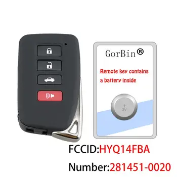 

GORBIN HYQ14FBA 281451-0020 G Car Remote Key for Lexus GS350 ES350 GS450H ES300h GS200t 2013 - 2016 Smart Car key 314.3mhz