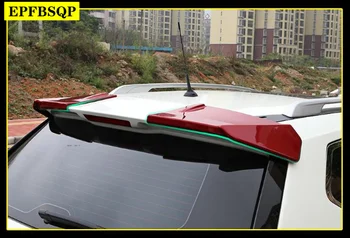 

For X-Trail Spoiler 2014-2018 Nissan X-Trail ROOF Spoiler DFCK ABS plastic Material Car Rear Wing Color Rear Spoiler