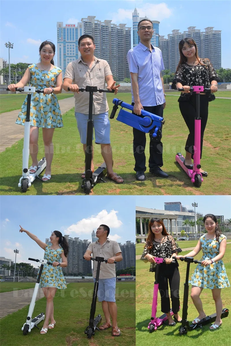 Daibot Portable Electric Scooter Two wheel Electric Scooters Motor 200W 5 inch Mini Foldable Kick Scooter For Adults (39)