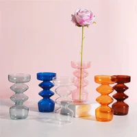 Glass Vase Nordic Home Decor Bubble Vase Living Room Decoration Terrarium Flower Vase Plant Pots Decorative Home Accessory Gift - Image 4