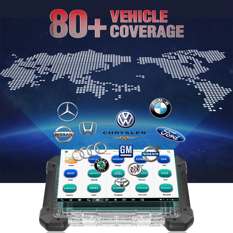Профессиональный autel MK908P ECU кодирование и программирование двунаправленное управление полные системы диагностики OBD2 автомобильный диагностический инструмент программатор ключей