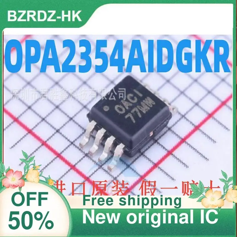 

5PCS OPA2354AIDGKR OPA2354AIDGK OPA2354AIDGKT OACI New original IC