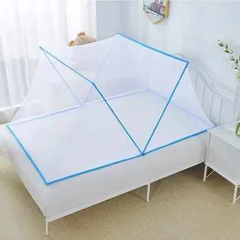 

Mosquito Net Single Double Bed Mosquitera Canopy Netting Outdoor Kids Bed Tent Portable folded mosquito net Home Decor @C31