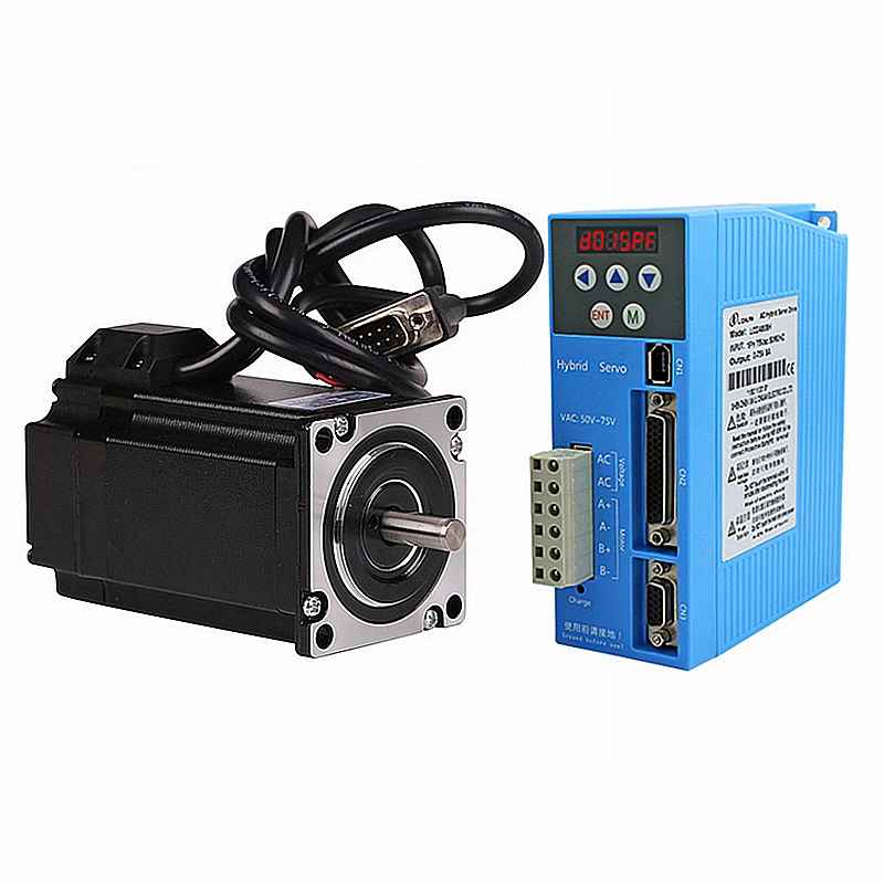 2 фазный шаговый двигатель 8 А 3 ~ 12 нм LCDA808H NEMA 34 86 200 кГц 50 80 в комплект шагового