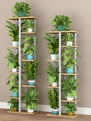 Support de plantes en Pot à 8 niveaux et 9 niveaux, plusieurs supports de pots de fleurs, étagères de jardinières, organisateur de stockage, affichage pour balcon de jardin intérieur 