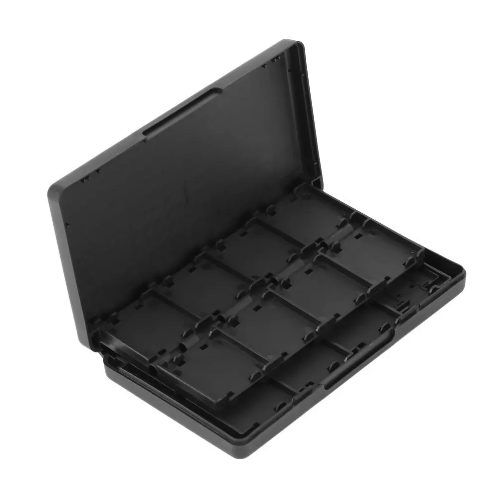 32 Слота Портативный Размеры карточная игра защитный жесткий кейс для хранения коробка Пластик чехол держатель для 3DS/3dsxl черный/белый