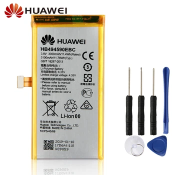 

Original Replacement Phone Battery For Huawei Honor 7 Glory PLK-TL01H PLK-AL10 ATH-AL00 HB494590EBC Rechargeable Battery 3100mAh