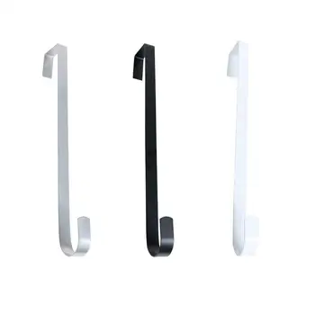 

Metal Wreath Hanger For Christmas Front Door Home Kitchen Wall Door Holder Hook Hanger Hanging Coat Hooks High Quality