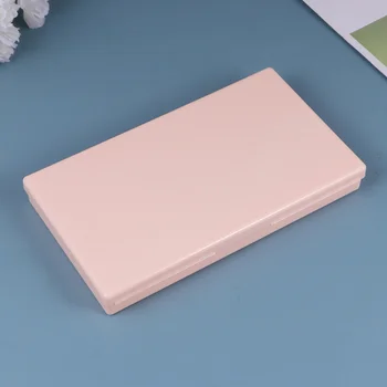 

2Pcs Thickened Mask Storage Box Dustproof Coin Money Container Portable Storage Box Clip-on Mask Container (Pink)