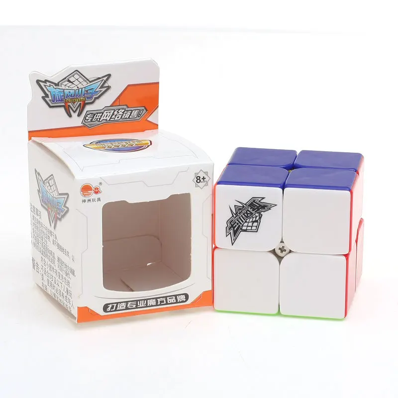Cyclone Boys magic Cube 2x2x2 stickerless, скоростной кубик, 2x2 профессиональный магии куб игрушка Детская образовательная игрушка в подарок Biginner
