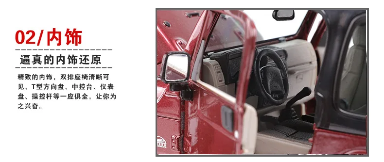 Maisto 1: 18 модель сплава Модель автомобиля Jeep Wrangler SUV Willis модель автомобиля сахара