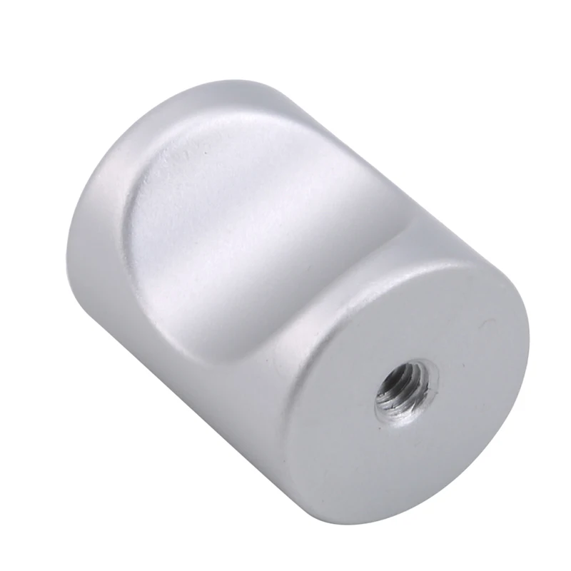 10pcs/set Door Handle Glass Door Knob Puller Push Bathroom Shower Cabinet Handles Aluminum Brushed Silve Set