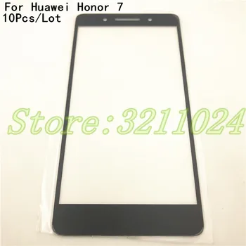

10Pcs/Lot Top Quality 5.2 inches For Huawei Honor 7 Touch Screen Glass Lens For Huawei Honor7 Front Outer Lens Replacement Parts
