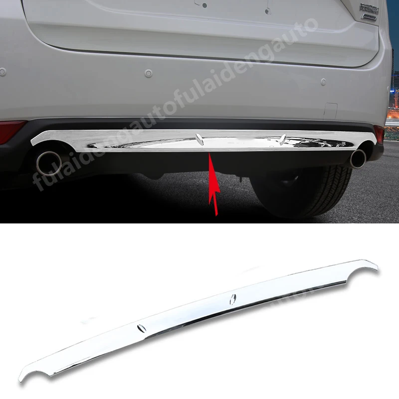 For Mazda CX 5 CX5 2017 2019 ABS Chrome Rear bumper Protector Bottom