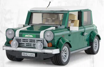 

SBrand SY1267 Technology Parts Series Mini Retro RV Children Assembled Building Block Toy Model for children's day gift