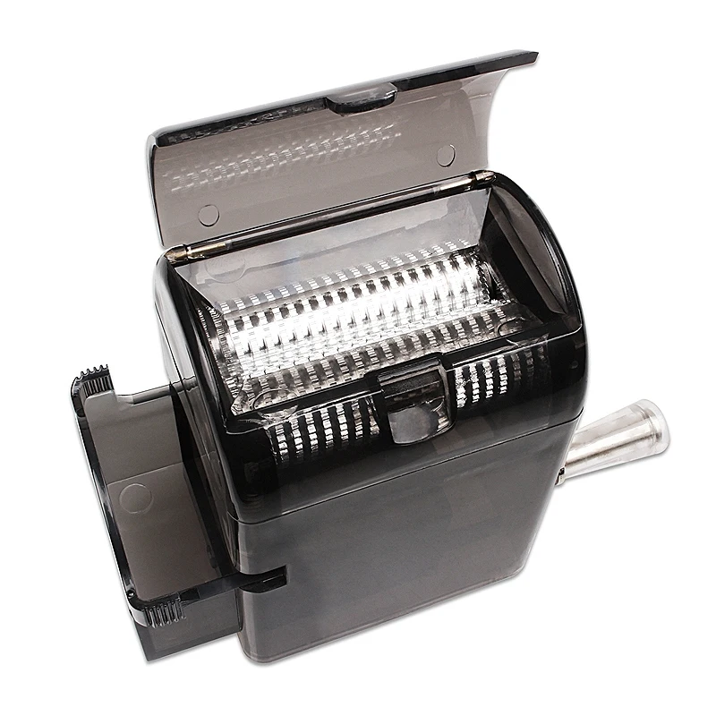  Hand-Cranked Grinder Cigarette Rolling Machine Chicha Herb Weed Grinder Metal Plastic Smoking Grind