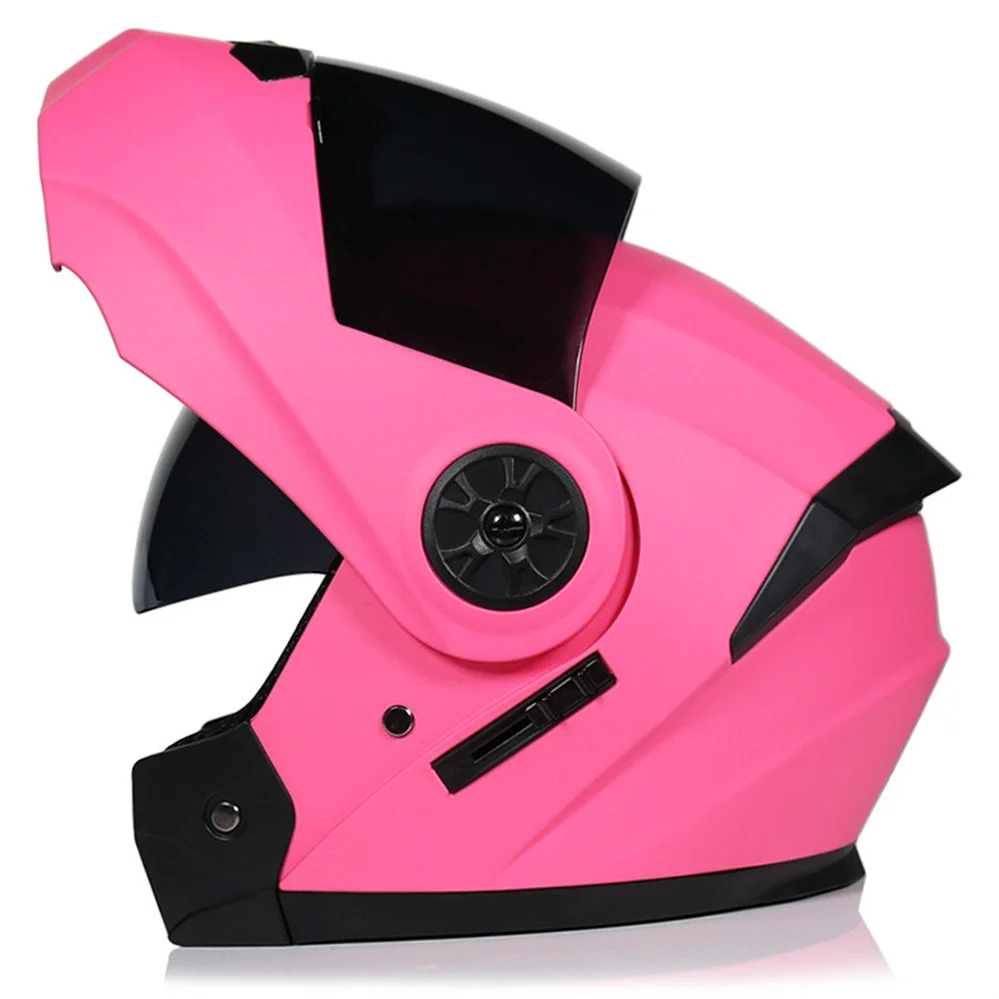 BLD Modular Dual Lens Motorcycle Helmet Safety Downhill Flip Up Helmets