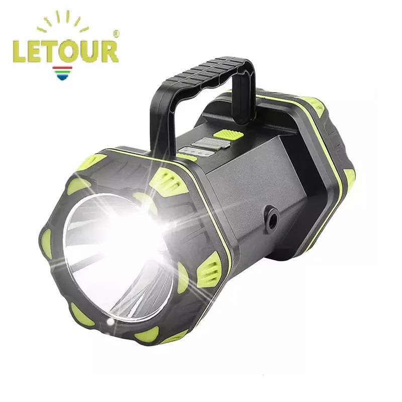 Светодиодный фонарь для кемпинга перезаряжаемый аккумулятор 18650 уличный