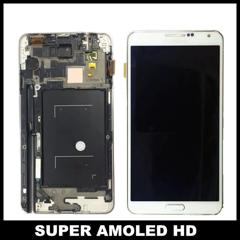 Дисплей с заменой рамки для Samsung Galaxy Note3 Note 3 N9005 ЖК кодирующий преобразователь