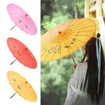 

Umbrella Art Deco Painted Umbrella Parasol for Wedding Party Oil Paper Umbrellas 2020 new