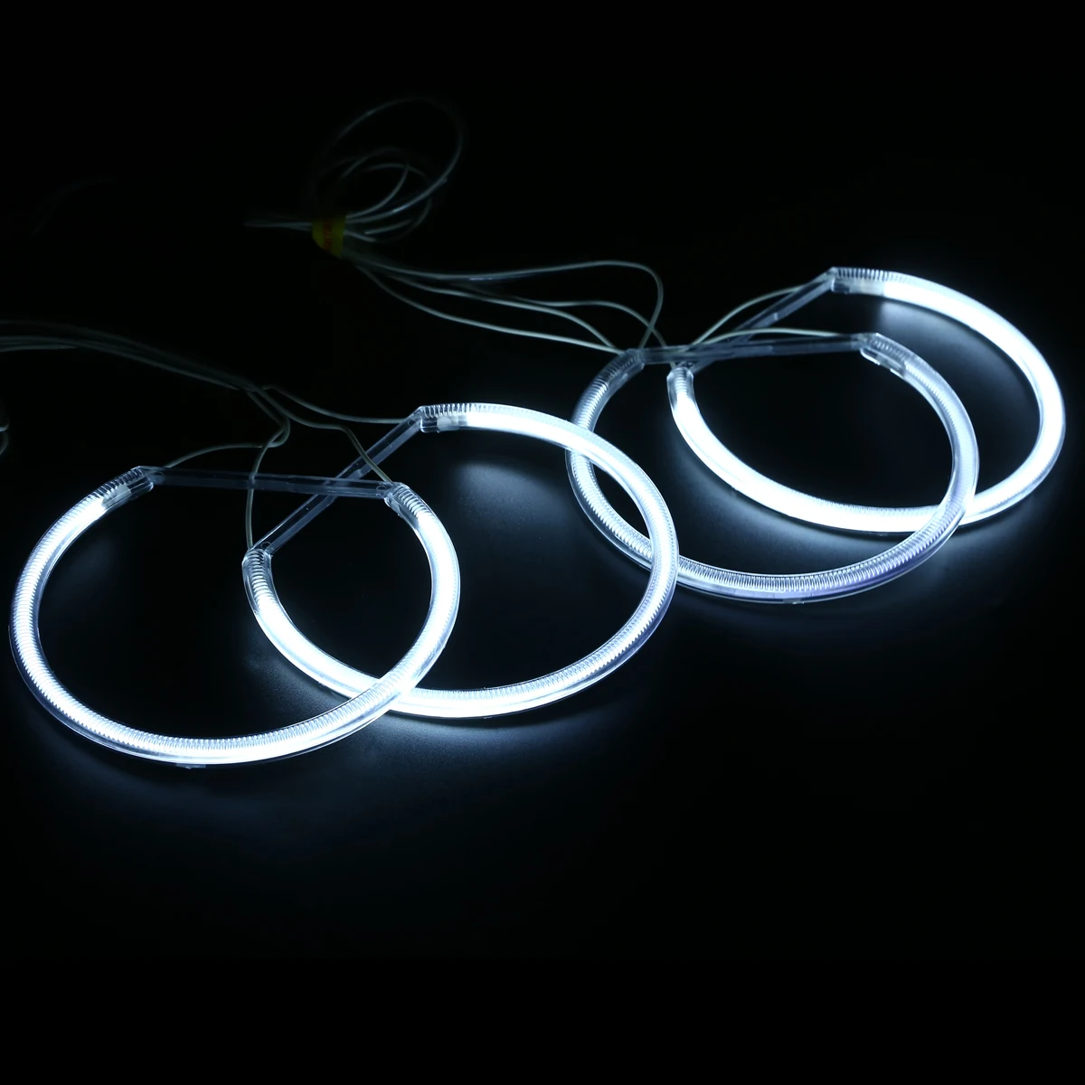 New Arrival Shock Proof 4pcs*131mm Car CCFL LED Angel Eyes Halo Rings for BMW E36 E38 E39 E46 White Angel Eyes Car