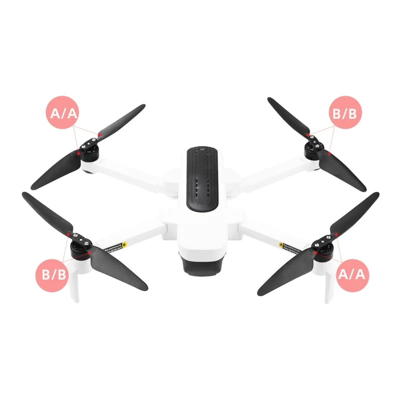 Пропеллер+ основа+ винты+ отвертка комплект ПК черный для Hubsan H117S 4 шт
