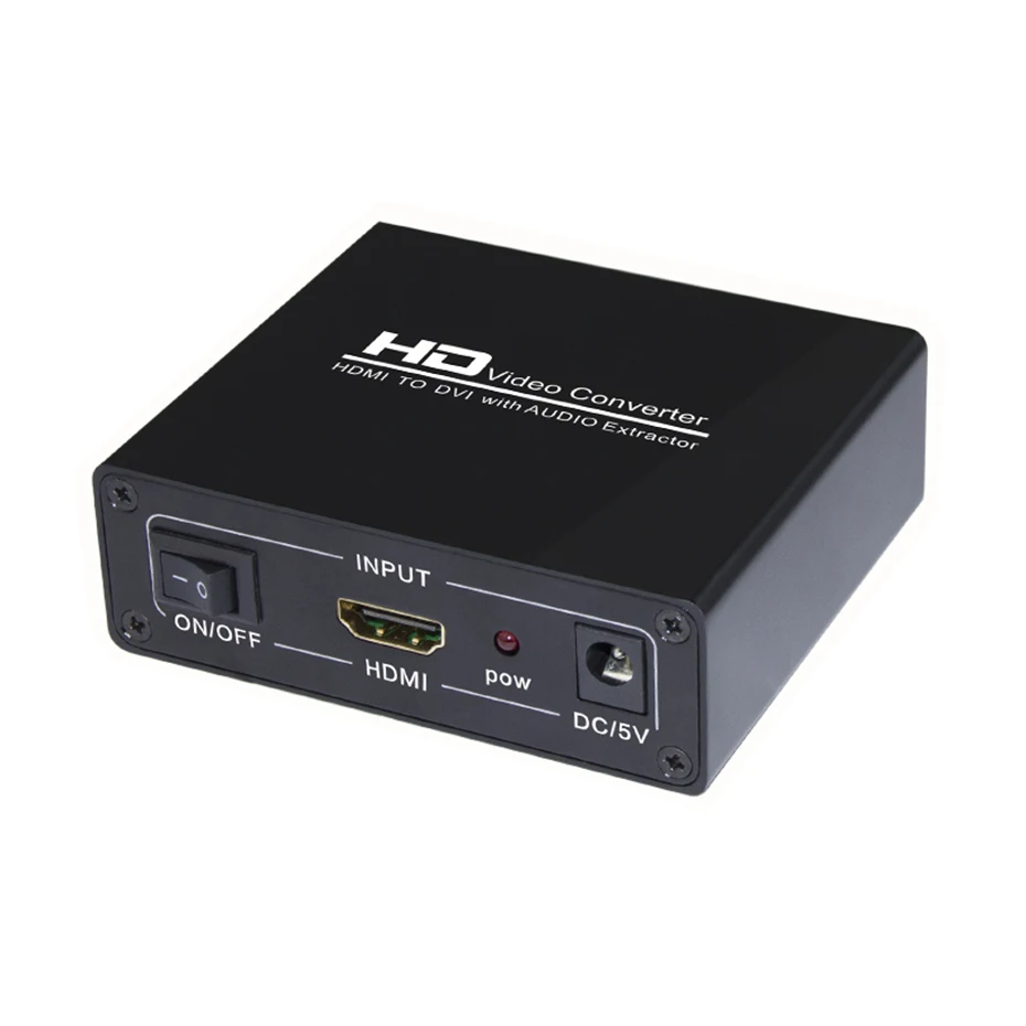 Активный преобразователь Аудио и видео HDMI DVI для PS4 ПК ноутбука к дисплею с