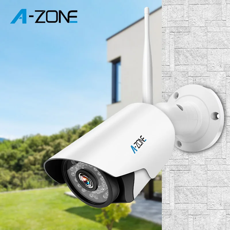 Wi-Fi камера для улицы 1080P ONVIF водонепроницаемая движения обман инфракрасное ночное